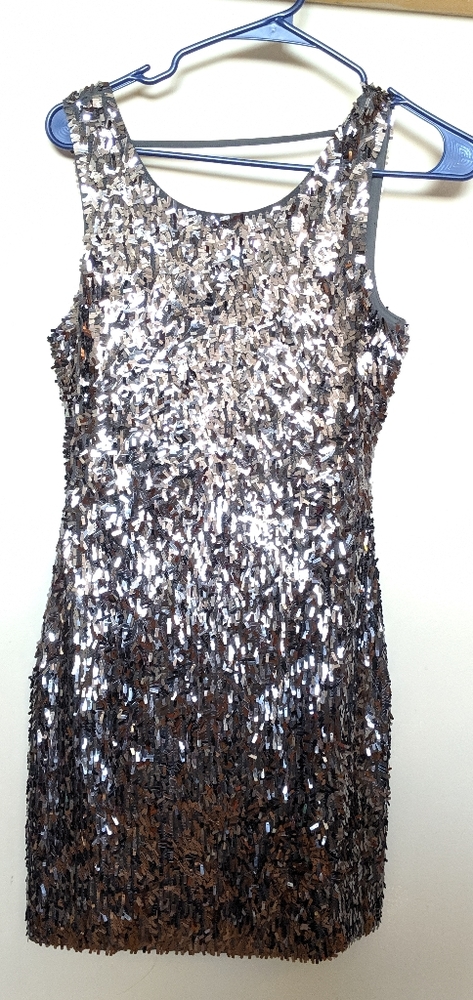 Express Sequin Dress Small